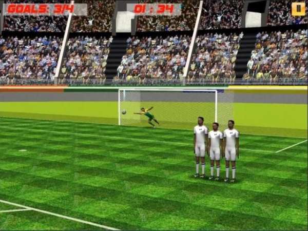 bermain sepak bola sepak bola screenshot 11