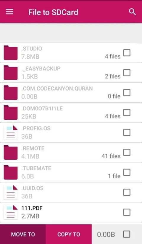 File to SDCard screenshot 3