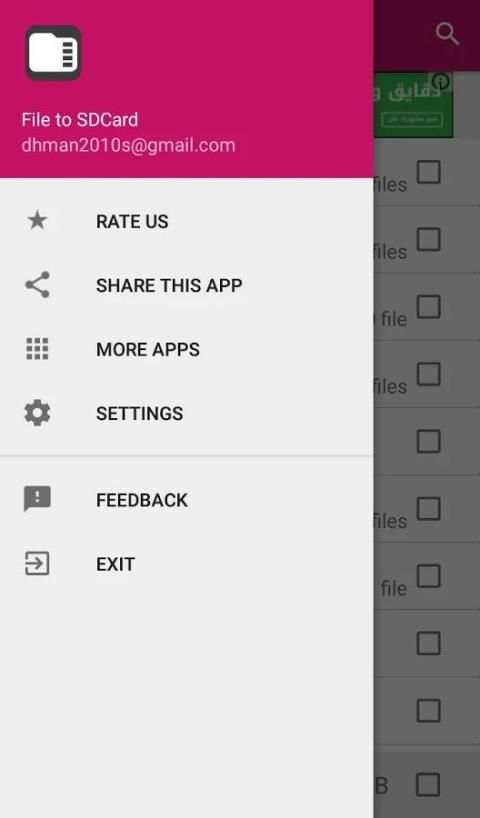 File to SDCard screenshot 2