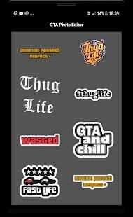 Wasted Photo Editor: Gangster Sticker screenshot 4