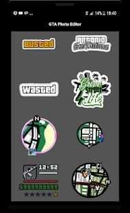 Wasted Photo Editor: Gangster Sticker screenshot 2