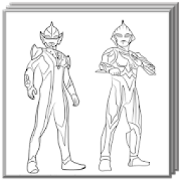 ikon Drawing Ultramen Step By Steps