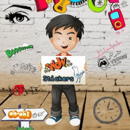 ikon Sticker For Social