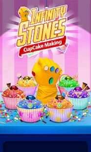 Infinity Stones Thanos Cup Cake Cooking Game screenshot 10