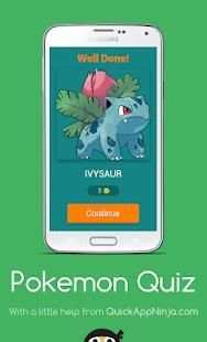 Pokemon Quiz screenshot 20