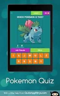 Pokemon Quiz screenshot 7