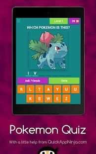 Pokemon Quiz screenshot 14