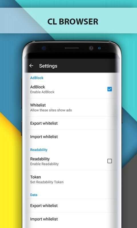 CL Browser screenshot 1