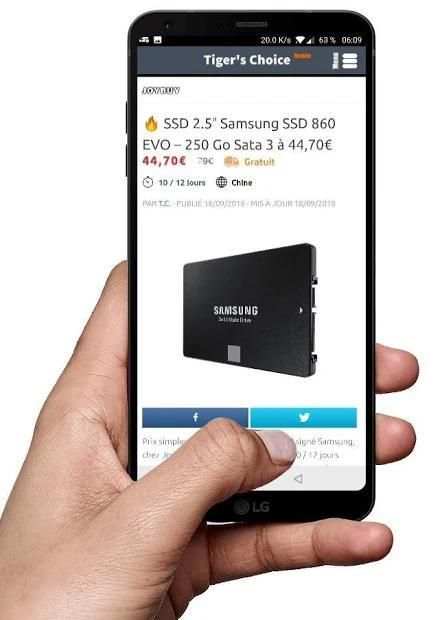 Tiger's Choice Mobile - Bons Plans Deals High Tech screenshot 5