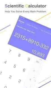 Scientific Calculator- Simple Multi Functions screenshot 1