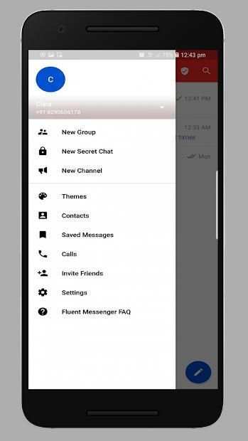 Fluent Messenger स्क्रीनशॉट 3