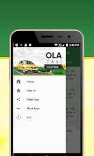 Taxi Coupons for Ola Cab स्क्रीनशॉट 1