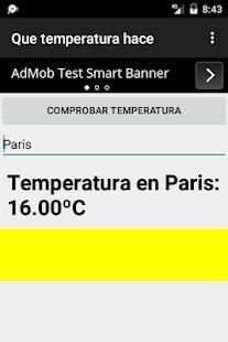 ¿Qué Temperatura hace en...? screenshot 4