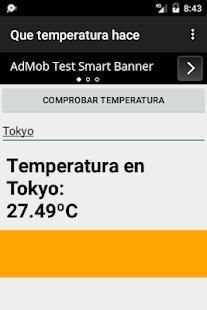 ¿Qué Temperatura hace en...? screenshot 2