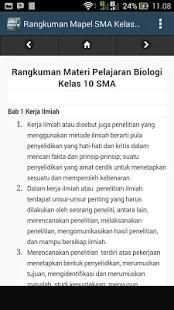 Rangkuman Mapel SMA Kelas 10 screenshot 1