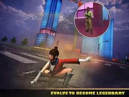 Ninja Girl Superhero Game screenshot 6