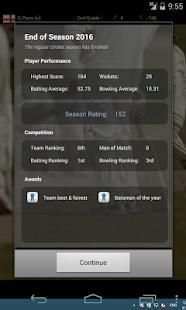 Cricket Player Manager screenshot 10