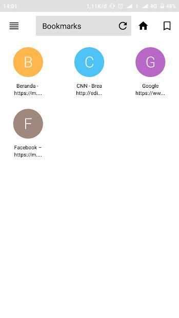 X Browser screenshot 1