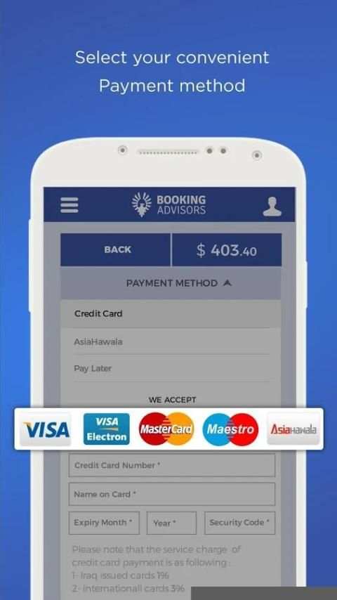 Booking Advisors screenshot 2