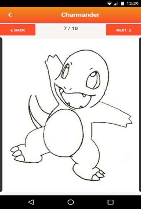 How To Draw Pokemon Charizard screenshot 3