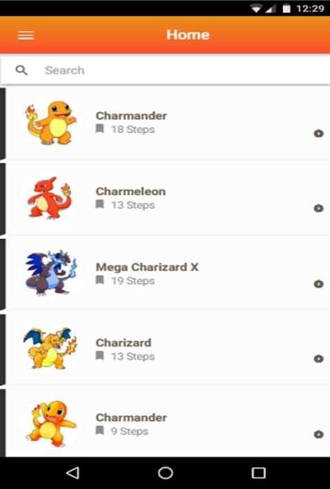 How To Draw Pokemon Charizard screenshot 6