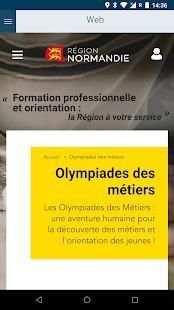 Olympiades des métiers 2018 screenshot 1