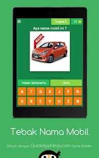 Tebak Nama Mobil screenshot 11