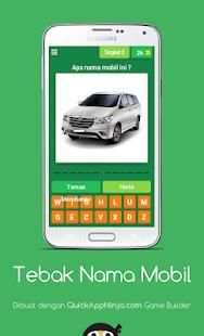 Tebak Nama Mobil screenshot 19