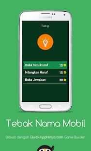 Tebak Nama Mobil screenshot 16