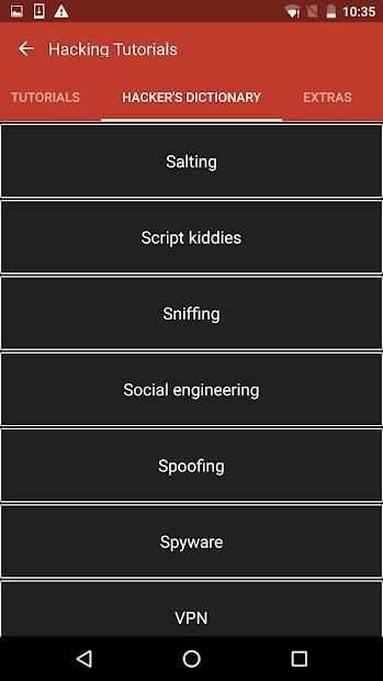 Hacking Tutorials ++ screenshot 1
