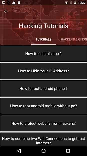Hacking Tutorials ++ screenshot 8