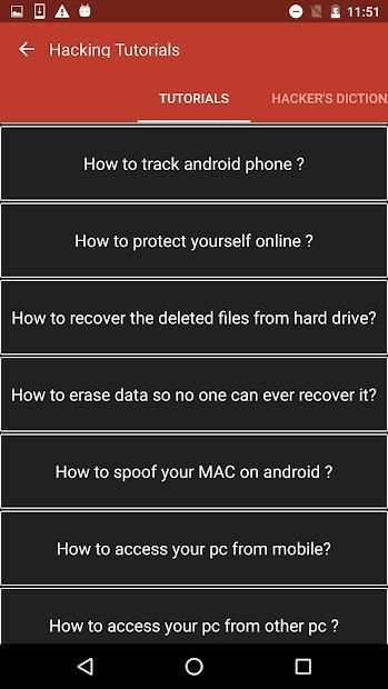 Hacking Tutorials ++ screenshot 4