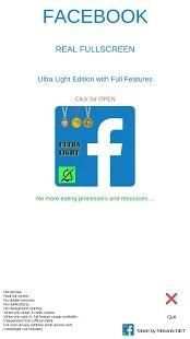 Facebook Real Full Screen Ultra Light screenshot 6