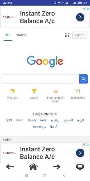 Android Browser screenshot 6