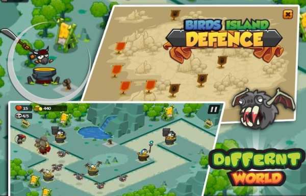 Birds Island Defence स्क्रीनशॉट 2