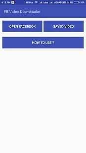 Video Downloader For Facebook screenshot 4