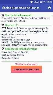 Ecoles Licence screenshot 6