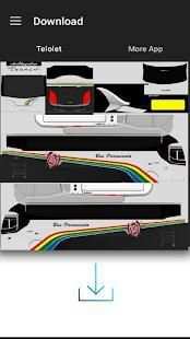 Livery Arjuna XHD Pariwisata 2 تصوير الشاشة