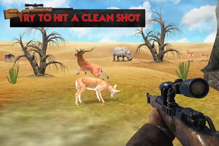 Wild Deer Hunting 2018 - FPS screenshot 7
