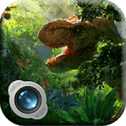 ikon Jurassic Cam: Edit Photos with Dinosaurs