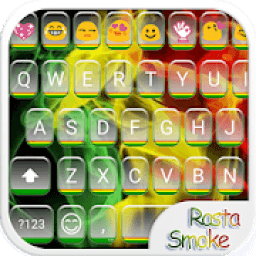 ikon Rasta Smoke Emoji Keyboard