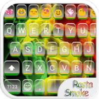 Rasta Smoke Emoji Keyboard