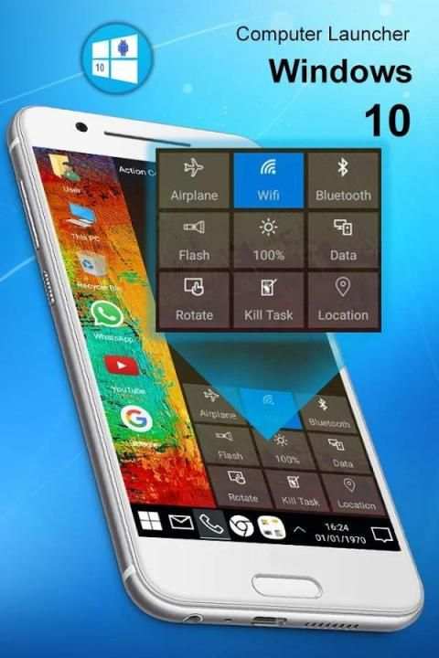 Computer Launcher for Windows 10 स्क्रीनशॉट 1