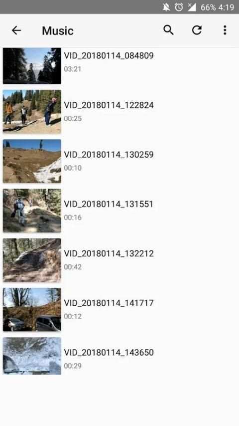 HD MX VIDEO PLAYER screenshot 2