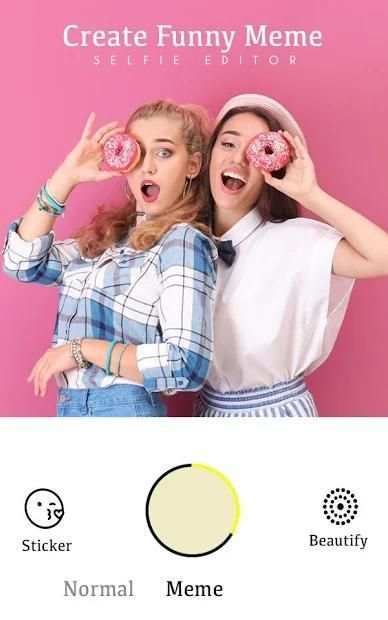 B621 selfie camera , Beauty Camera & Photo Edit screenshot 1