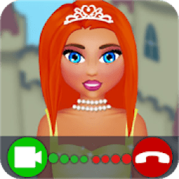 Princess Fake Video Call icon