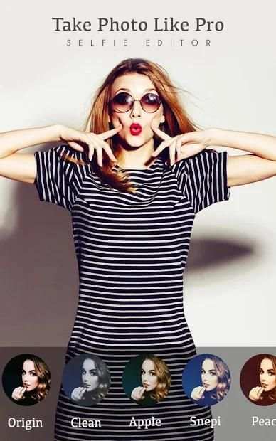 B621 selfie camera , Beauty Camera & Photo Edit screenshot 2