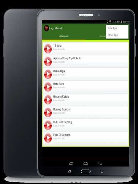 Lagu Manado screenshot 2