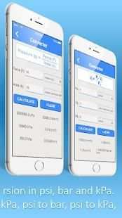 Pressure Converter Equation and Calculator screenshot 1