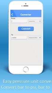 Pressure Converter Equation and Calculator screenshot 2